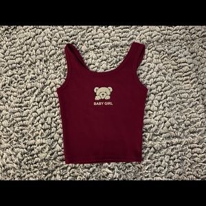 Baby Girl Crop Tank